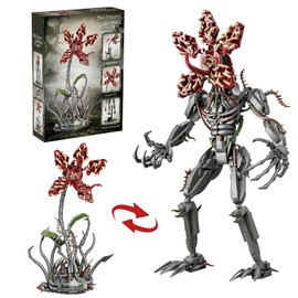 2-in-1 Transforming Carnivorous Plant Monster Building Kit – Strange Beast Figure to Creepy Mutant Flower, Creative Building Toy for Teens & Adults, Ideal for Horror & Fantasy Fans
