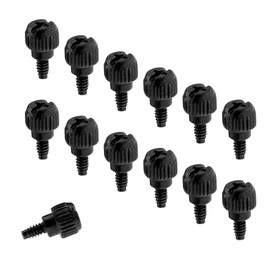 YINETTECH 50PCS Computer Case Thumb Screws M3 PC Case Screws Metal Mounting Motherboard Screws for PC Case Cover Power Supply PCI Slots Hard Drives 6# - 32×6mm