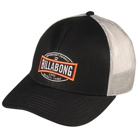 Billabong Men's All Day Adjustable Mesh Back Trucker Hat, Black