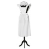 Ladies Fancy Dress Farmer Apron White