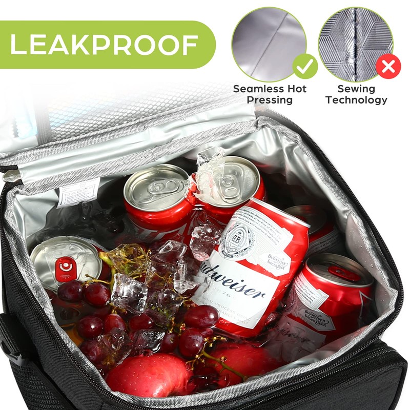 Insulated Lunch Bag Reusable Lunch Box for Men/Women, Lunch Cooler