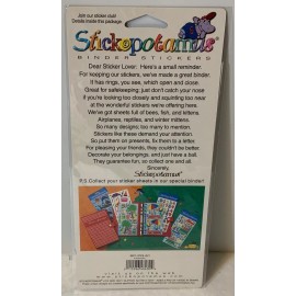 Stickopotamus VTG Stickopotamus Stickers Sticko SP-PR-61 Travel Suitcases Bathing Suits Camera
