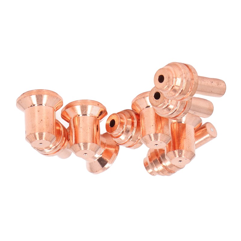 10Pcs Nozzle Electrode Kit Brass 176655 Electrode 176656 Nozzle Tip