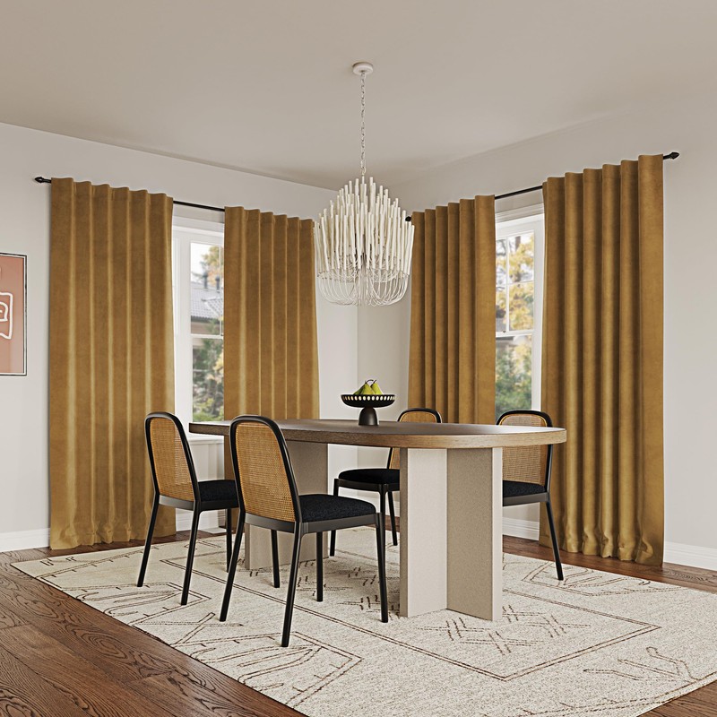 Sun Zero Hampshire Velvet Noise Reducing Thermal Extreme Total Blackout