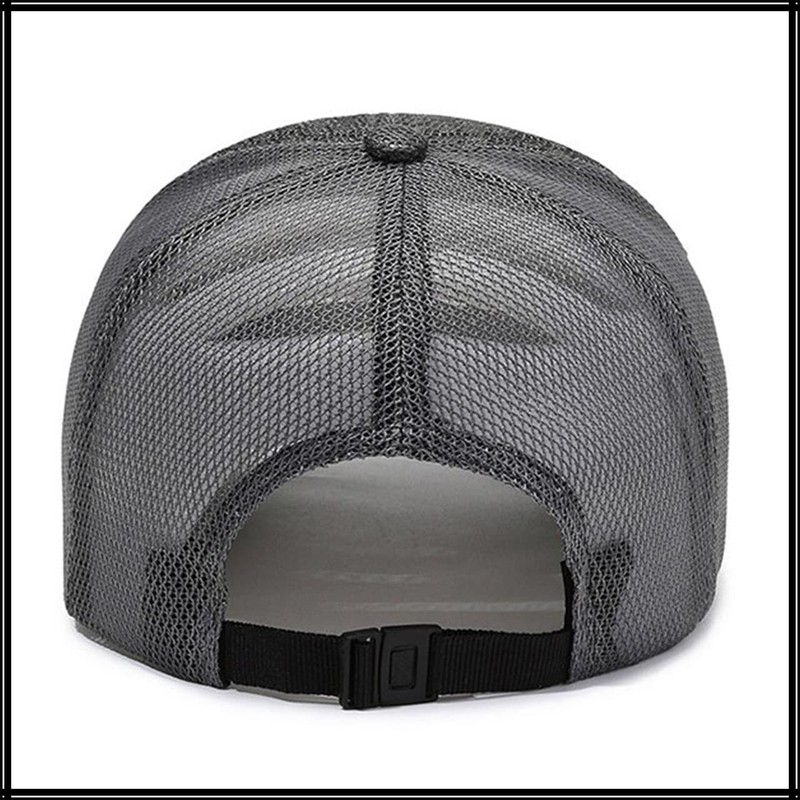 White Fang CA581 Mesh Cap, Logo Hat, Brim Length, Sports,