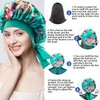 YENTEN Women's Satin Silk Sleeping Cap, Adjustable Satin Night Sleeping