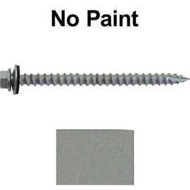 #14 x 3 Metal Roofing Screws: (250) No Paint - Hex Head Sheet Metal Roof Screw. Self Starting/Tapping Metal to woodsheet Metal Screws with EPDM Washer. for Corrugated Roofing
