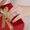 Egnaro Engagement Rings Women, Breathable Design Silicone Rings Women Wedding