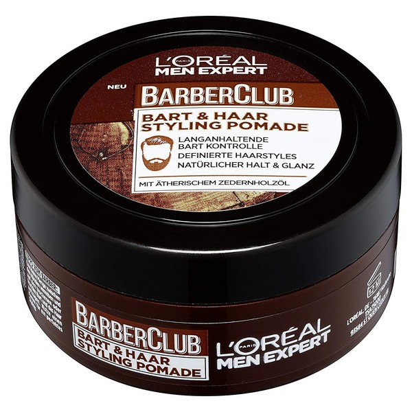 Barber Club Beard & Hair Styling Pomade - 75 ml (2.63 oz)