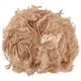 CREATCABIN 80g Bird Nesting Material Mixing Canary Nesting Material Jute Bird Nests Bedding Material Finch Parakeet Nesting Materials for Hummingbird Hamster Cage Gardens Tree Trunks Cotton Wool