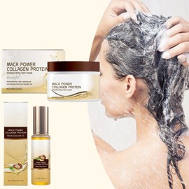 Moroccan Essential Hair Care Oil, Argan Oil for Hair Healing, Collagen Hair 0il, Argan Oil Hair Serum for Dry Damaged Hair, Hair Care Oil, Oil Repair for Dry, Damaged Hair, Pack of 2