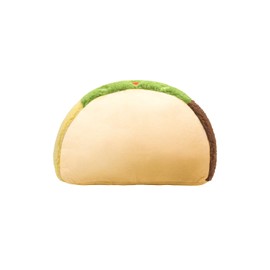 Bacmaze Taco Plush Pillow Toy Taco Funny Cute Food Plushies Stuffed Animal Soft Birthday Party Xmas Gifts 6-8in