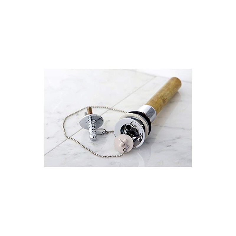 Kingston Brass CC1001 Concord 20 Gauge Pull-Out Lavatory Drain with