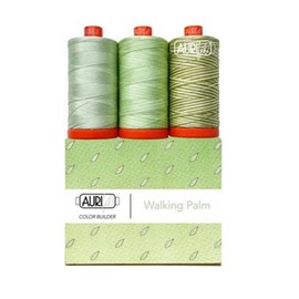 Aurifil 50wt Cotton Color Builder Thread Collection-Walking Palm