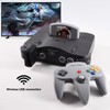KIWITATA N64 Wireless Controller, 2.4GHZ Wireless N64 Remote Joystick Game