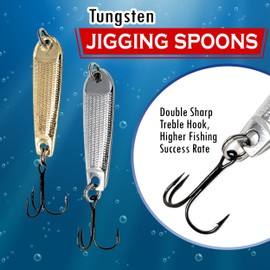 Reaction Tackle Jigging Spoon - 2 oz - Silver