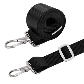 Adjustable Bimini Boat Top Strap Loops Single Snap Hook 28"~60" Boat Awning Marine Webbing Hardware (4 PCS)
