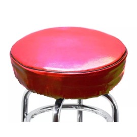 Not Apply Bar Stool Slip On Cover With Foam Padded made of high quality vinyl BURGUNDY