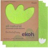 EKOH Design Swedish Dish Cloths 12 Eco Reusable Cellulose Cloths