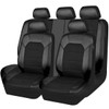 CAR PASS Leather and 3D Air Mesh Universal Fit Car