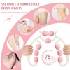 Yanghad Massage Roller, Leg Massager (White + Pink)