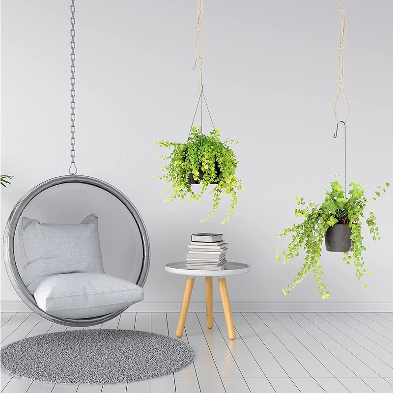 YQQKIRA520 Connectable Plant Hanging Extenders,Durable Rope Plant Hanger Extender for