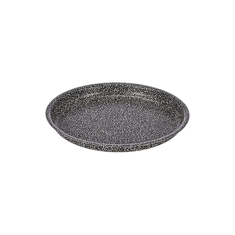 Home Stone Runde Pizzaform, Antihaft, Stein, Anthrazit, 24 cm