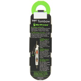 Tombow BC-AP12 Air Press Ballpoint Pen with Innovative Compressed Air Technology, Full Black