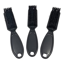 New Touch Premium Barber 3 Pics Beard Fades Brush (Black)
