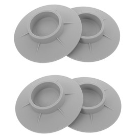 KICHOUSE 4Pcs Washer Feet Pads Slip Suction Cup Furniture Protectors for Washing Machines Sofa Legs Noise Dampening Durable Material Space Saving Design