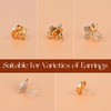 Earring Backs Replacements for Droopy Ears, Heavy Earrings Lifters, Locking
