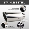 RP Remarkable Power, Exhaust Tip 4" Inlet 7" Outlet 18"