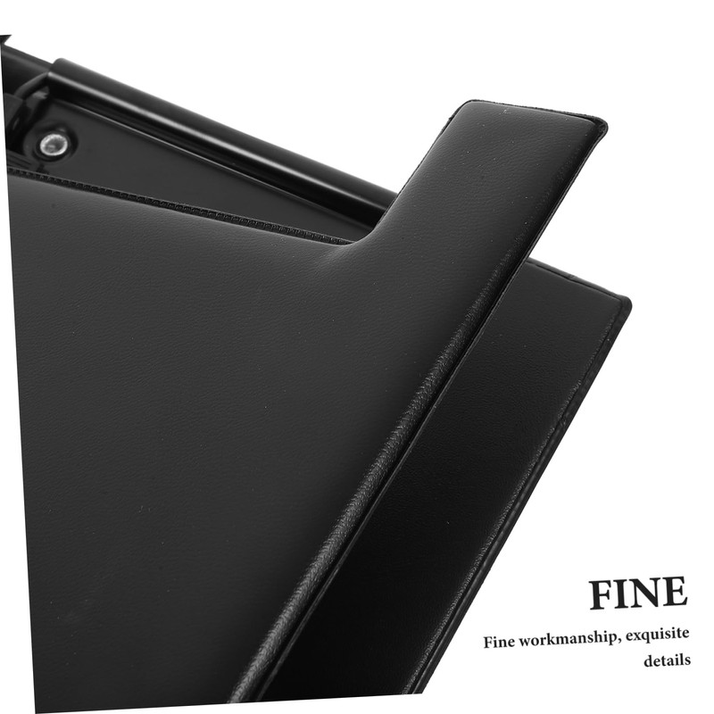 VILLFUL Clipboard File Organizer with PU Surface Storage Clipboard for