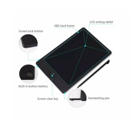 Unbranded 10 inch LCD Writing Drawing Tablet 1 Click Erase Feature Saves paper!