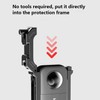 Twaxl Insta360 ONE X3 Applicable Aluminum Alloy Cage Type Expansion