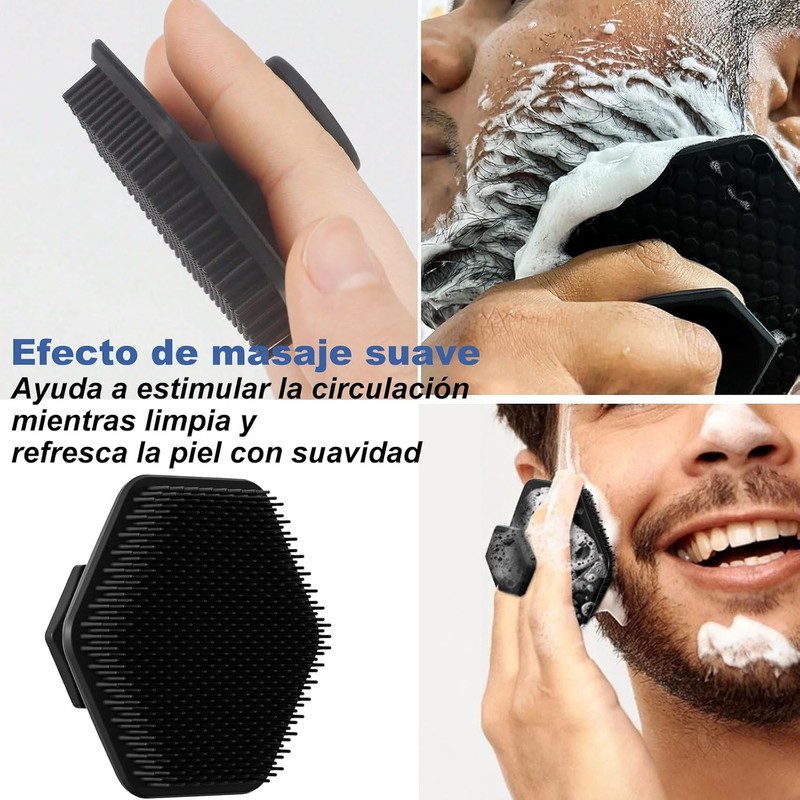 Set de 4 Cepillos de Silicona para Baño VIOSOON YSTZ-131