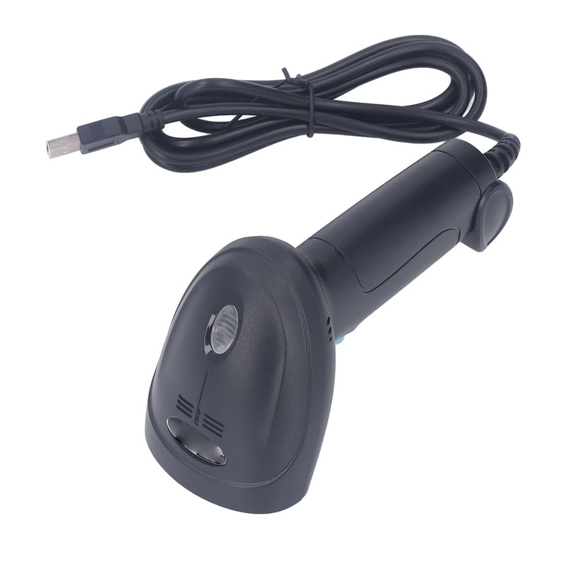 Wired Barcode Scanner High Accuracy Quick Response Smart Voice QR