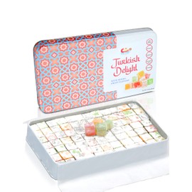 Sarah's Candy Factory, Turkish Delight with Assorted Fruit Flavors (30 oz) Gift Box for Everyone