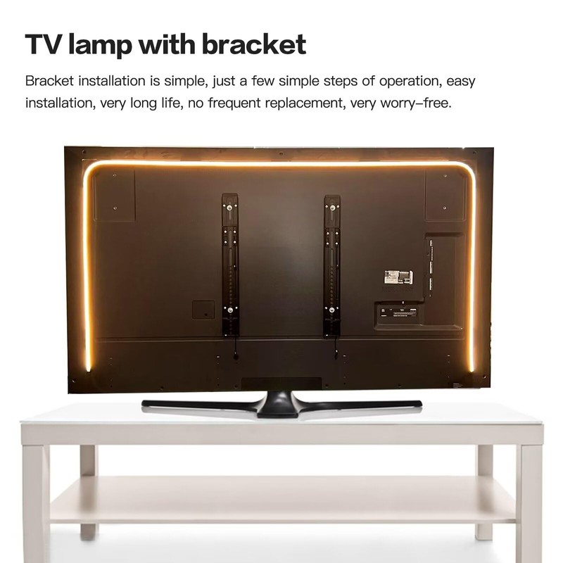 7 Piece Mounting Bracket Kit for Hue Play Gradient Lightstrip,
