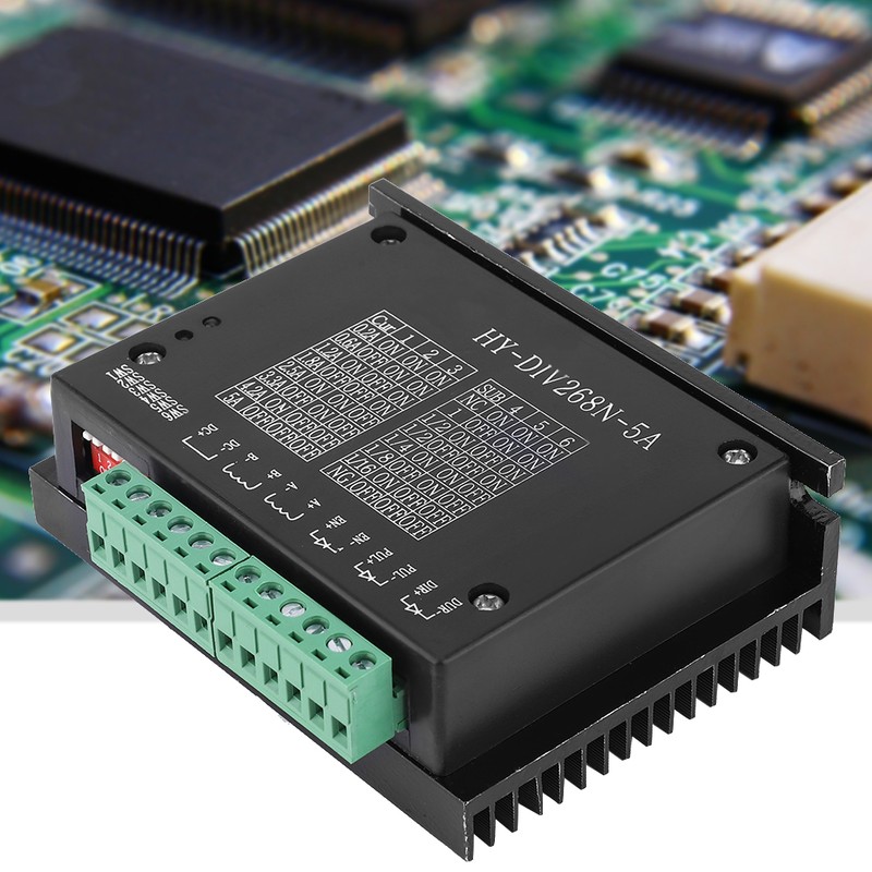 Hybrid Stepper Motor Driver Two Phase CNC Controller 0.2-5A TB6600