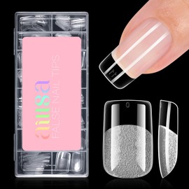 Short Square Nail Tips 120pcs Beginner-friendly Press on Nails