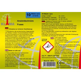 10 x 1.5 m long lighting cords