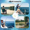 LUMOOM Pack of 5 Double Hooks with Inverted Base Cord,
