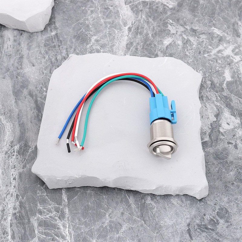 Be In Your Mind 19mm 5Pin 12V~24V Rotary Switch 2