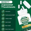 1200MG Vitamin E Tocotrienols Supplement – Liposomal Formula with Phosphatidylcholine,