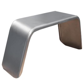 Tie Down | 15" Wheel - Trailer Fenders Single Axle - Smooth Aluminum - Made in USA Trailer Fender - Utility Trailer 36" Long 9" Wide 18" Tall (1 Fender)