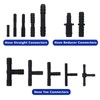 Vacuum Connector Assortment 113 PCS Heat Resistance 240℃（460℉）Automotive Vacuum Tubing