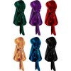 Tatuo 6 Gorros Durag de Terciopelo con Cola Larga y