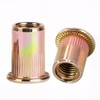 Drenky Rivet Nuts M5 Flat Head Thread Inserts Pack of