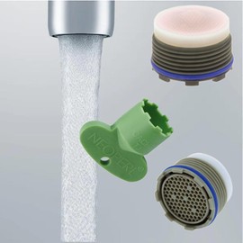 Faucet Aerator Compatible with Moen Kit Cache Eco-Flow Hidden insert Aerated Stream with Install Key 180158 1.2 gpm / 137401 1.5 gpm TIny Junior (Pink 1.2 gpm)